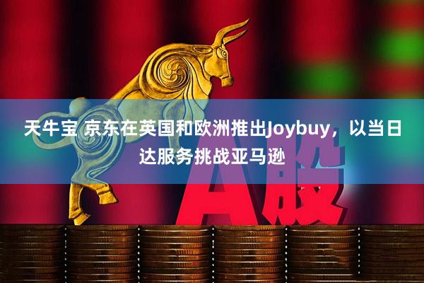 天牛宝 京东在英国和欧洲推出Joybuy，以当日达服务挑战亚马逊